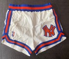 1989 Gerald Wilkins New York Knicks Game Used Sand Knit Shorts