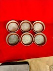 Qty 6 Zinc Ball Freezer Cap 3 1 2  Lids