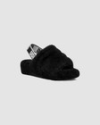 Ugg Women s Fluff Yeah Slide Slipper Black 1095119