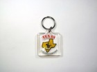 3 Different Vintage State Of Texas Keychains