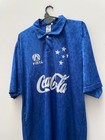 Jersey Cruzeiro 1993 Tit  7 De Juego Talle L xl  58 X 78 Cm  Etiq E