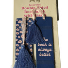 The Book Is Always Better 2 Pack Faux Leather Double Sided Bookmarks Booktok New