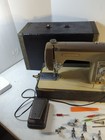 Vintage 1950s Brother Sewing Machine With Original Case  Access Good Condition 
