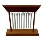 Vintage Teak Meditation Jw Stannard Tranquility Wind Chime Instrument Mcm Table