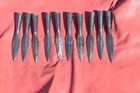 Hand Forged Medieval Viking Leaf Blade Iron Spearhead Set Of 10 