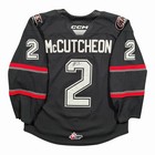 Logan Mccutcheon Lethbridge Hurricanes Game Worn 2021 22 Ccm Whl Jersey