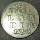Certificate Authenticity 1792 Dutch Colonial New York Silver Lion Dime Hollandia