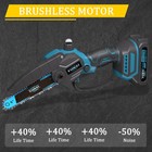 6  Mini Chain Saw  Portable Cordless Electric Lightweight Chainsaw With Battery