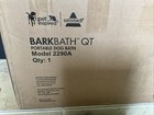 Bissell Bark Bath Portable Dog Bath System Cleaning Brush-open Box-used Once