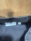 Lot Of 2 Chef Works Black Chef Coats Size S Long Sleeve Vented Sides