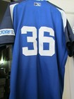 Conor Jackson  36 Charlotte Knights 2012 Game Worn Jersey  Signed