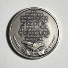 1847 Mormons Reach The Great Salt Lake Danbury Mint Sterling Silver Medal 40mm