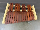 Bergerault Orff Chromatic Soprano Xylophone C5   a6 Aged Rosewood Bars W  Stand
