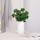 Artificial Flowers Silk Roses Real Touch Bridal Wedding Bouquet For Home Gard   