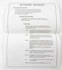 Synare Sensor Vintage 1980 Owners Manual For Electronc Drum Star Instruments Nos