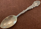 Passaic Falls Paterson Nj 6  Sterling Souvenir Spoon Gorham Versailles 30 5g