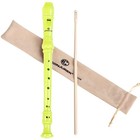 Soprano Recorder Instrument For Student - 8 Hole German-style Green  abs 