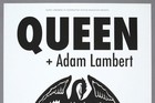 Queen   Adam Lambert     Rare Original Berlin 2015 Concert Poster