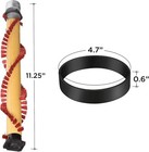 Oreck Commercial Vacuum Replacement Roller Brush   3 Belts For Xl Models