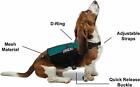 Service Dog Vest Mesh With Removable Reflective Custom Patches 12 Colors 