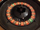 Vtg - Rare - J  S  Good Luck Brand Gambling Roulette Wheel Casino Game- Original