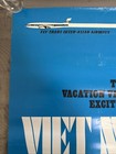 1968 Vietnam Anti-war Poster Rare     Fly Far Eastern Airways Us Soldiers 30x21