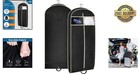 43-inch Travel Suit Cover With Clear Window   Zippered Pocket For Accessories