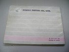 Oem 1968 Honda Owners Manual Cl350 Scrambler 25r