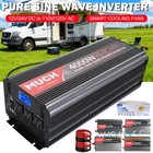 2000w 3000w 4000w Pure Sine Wave Power Inverters  Dc 12v 24v To Ac 110v 120v Lcd