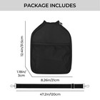 Pickleball Paddle Cover Perfect Fit For 2 Standard Paddles Black