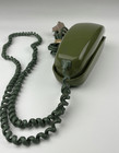 Vintage 1972 Stromberg Carlson Slenderet Rotary Wall Telephone Avocado Green