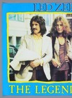 Led Zeppelin     Rare Original 1986  the Legend Lives On  Book Promo Poster