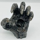 2 8  Natural Flame Stone Quartz Hand-carved Magic Hand Crystal Reiki Healing