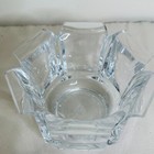Vintage Lucite Acrylic Grainware 6-sided Bowl Regal Gw348 4  X 5 5 