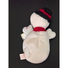 Ty Beanie Baby Snowball The Snowman Plush White Red Scarf Holiday 1996 4201