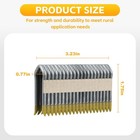 Shinelan 1-3 4  Galvanized Barbed Staples 960ct For Dewalt Dfs9175b1g Fencing
