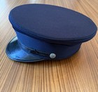 Vintage Fireman Dress Cap Uniform Hat Caleb V Smith Fire Department Size 7