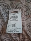 Artistic Wire Non-tarnish Silver Plated 26 Gauge Craft Wire 15 Yards