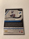 2019 Panini Prizm - Rookies Travis Fulgham  359 Blue Shimmer Prizm  10  rc 