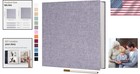 Customizable Grey Photo Album With 40 Sticky Pages     Perfect For Scrapbooking