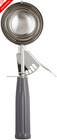 Winco Size 8 Cream Plastic Ice Disher With 8  4 Oz Capacity  Gray
