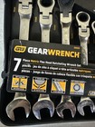 New Gearwrench 7 Piece Metric Flex Head Ratcheting Wrench Set Pn  9900d