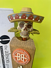 Breckenridge Skull Beer Tap Handle Agave Mexican Skull Colorado Brewery New Nib