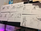 Marvel Animation Cels Production Art Comics Ultimate Avengers Storyboards M1