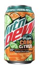 Mountain Dew Baja Cabo Citrus Soda 12 Pack Of 12 Fl Oz Cans - Ships Same Day
