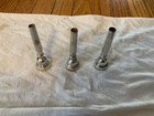 Bach Trumpet Mouthpiece Lot  3  3c 7c 12c Nice Free Shipping