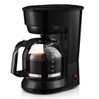 Black 12-cup Drip Coffee Maker