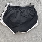 Gymnastics Boxercraft Girl Shorts Women Large Black White Trim Lined Activewear