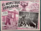The Creature Walks Among Us Don Megowan Monster Mexican Lobby Card Unused 56