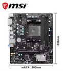 Msi Amd B450m-a Pro Max Ii New Motherboard Dual-channel Ddr4 Memory M 2 Sataiii 
